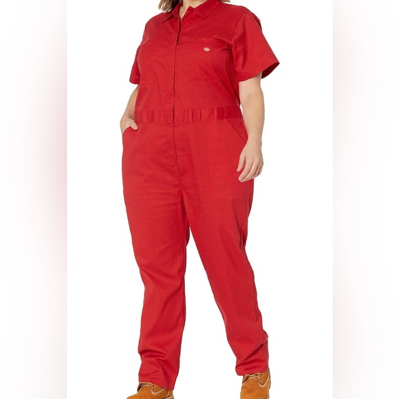 Dickies women’s short sleeve flex coverall XL - Picture 1 of 5